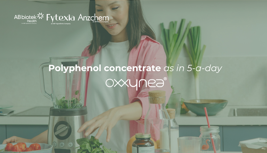 Oxxynea polyphenol concentrate as in 5-a-day