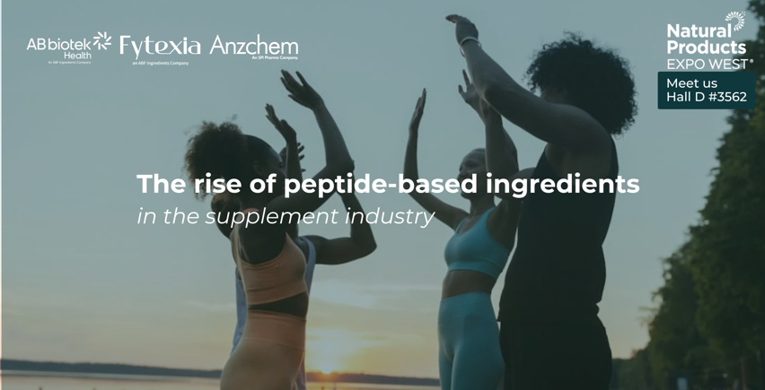 The rise of peptide-based ingredients Fytexia ABbiotek Health Anzchem Natural Expo West